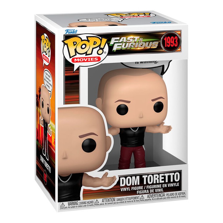 Figura POP The Fast And The Furious Dom Toretto