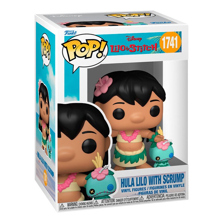 Figura POP Disney Lilo & Stitch Hula Lilo with Scrump