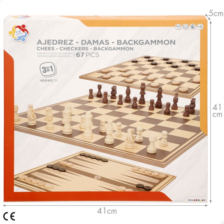 Juego Ajedrez & Backgammon