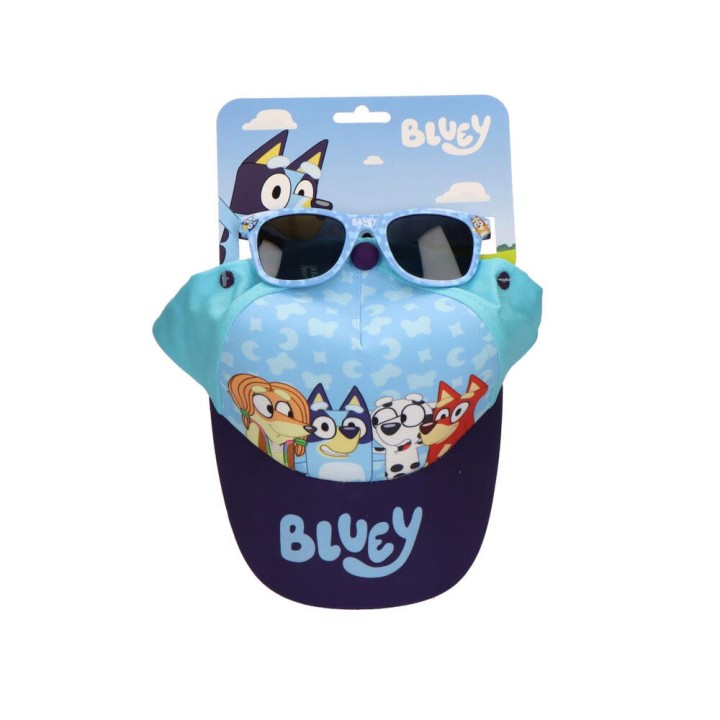 Set gorra + gafas sol Bluey