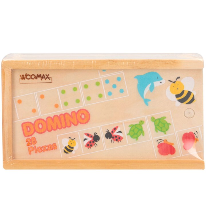 Domino Animales madera 29pzs