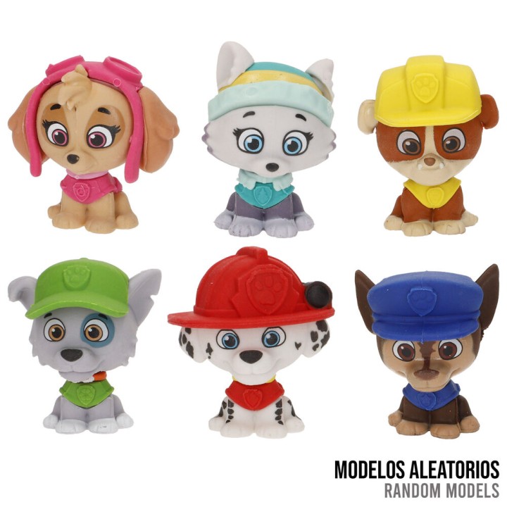 Capsula Puzzle 3D Goma Borrar Palz Patrulla Canina Paw Patrol surtido