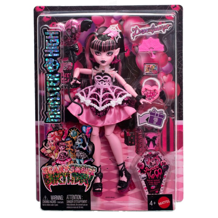 Muñeca Draculaura Scary Sweet Birthday 1600 Monster High