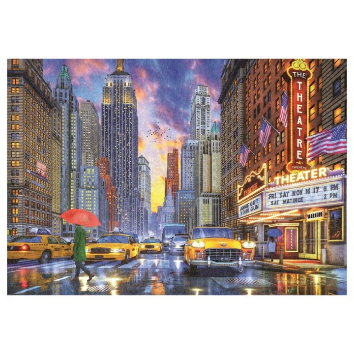 Puzzle Rainy Manhattan 2000pzs