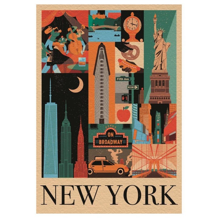 Puzzle Style In The City New York 1000pzs
