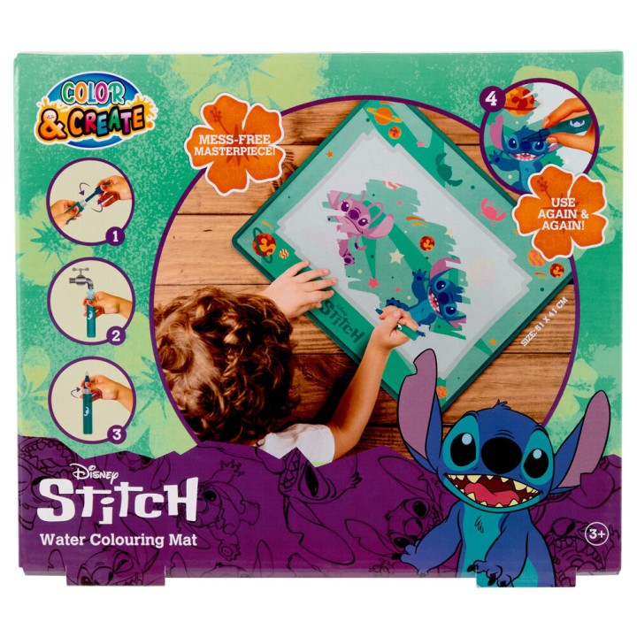 Set magico pinta con agua Stitch Disney