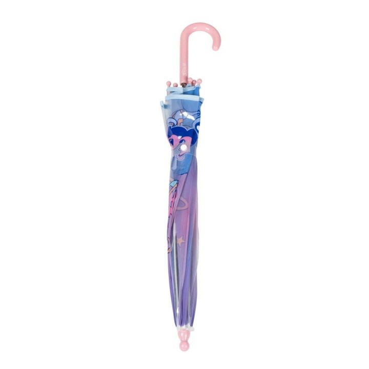 Paraguas manual burbuja Stitch Disney
