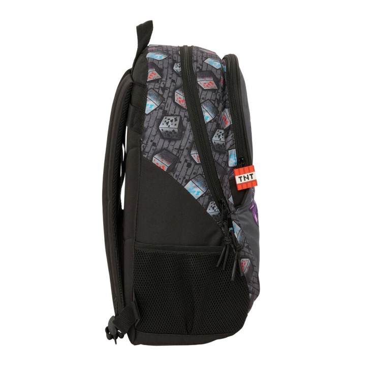 Mochila Graffiti Minecraft 44cm adaptable