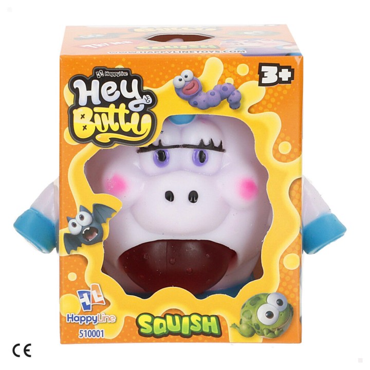 Juguete squishy Monstruo Hey Butty surtido