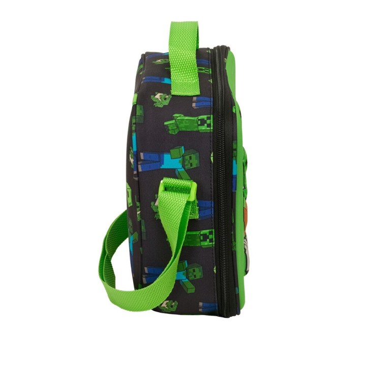 Bolsa portameriendas 3D Minecraft termica