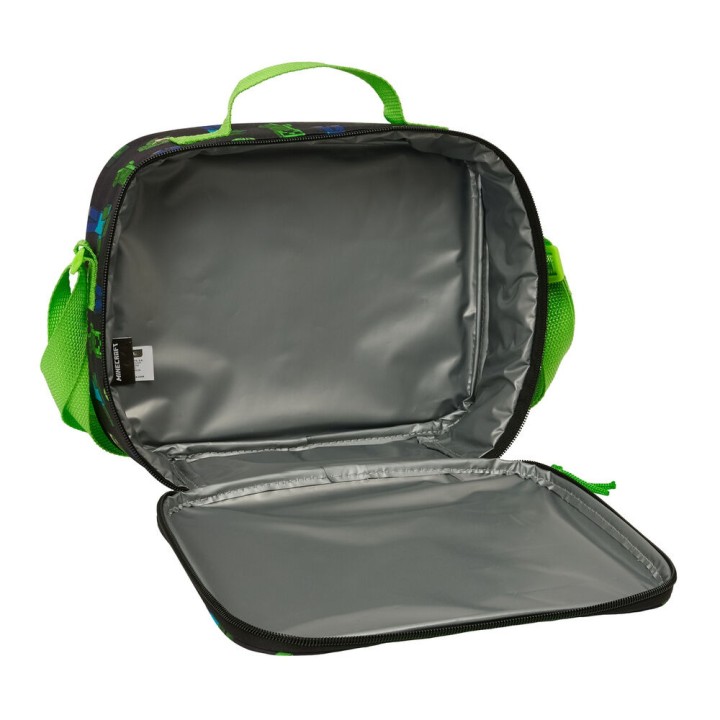 Bolsa portameriendas 3D Minecraft termica