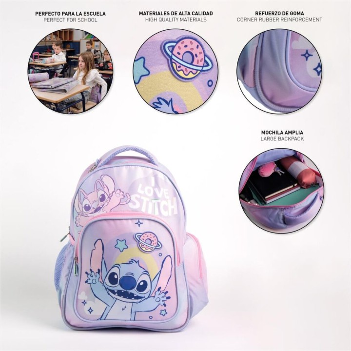 Mochila Stitch Disney 42cm