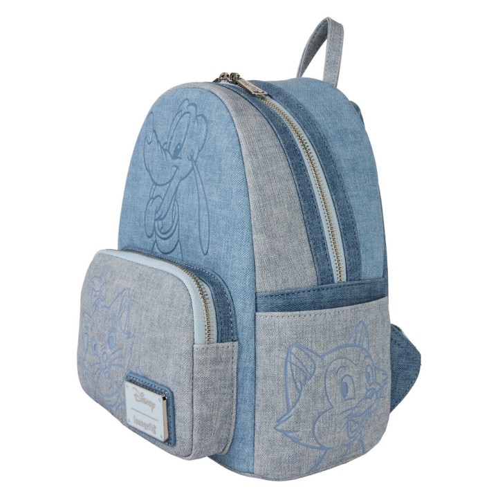Mochila Denim Disney Loungefly 26cm