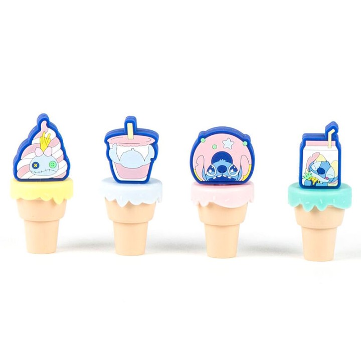 Set 4 subrayadores Stitch Disney