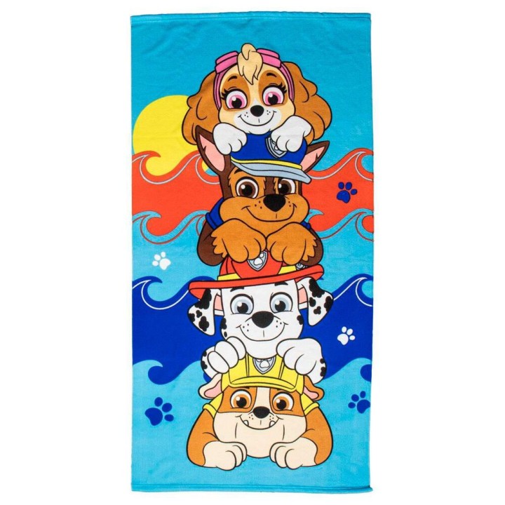 Set toalla + saco + gorra Patrulla Canina Paw Patrol