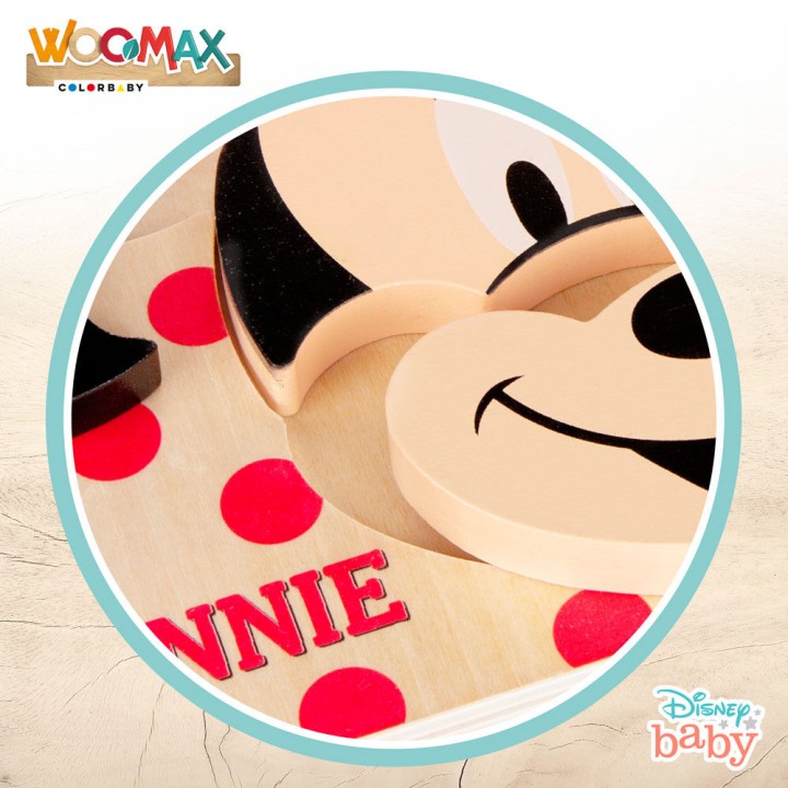 Puzzle madera Minnie Disney