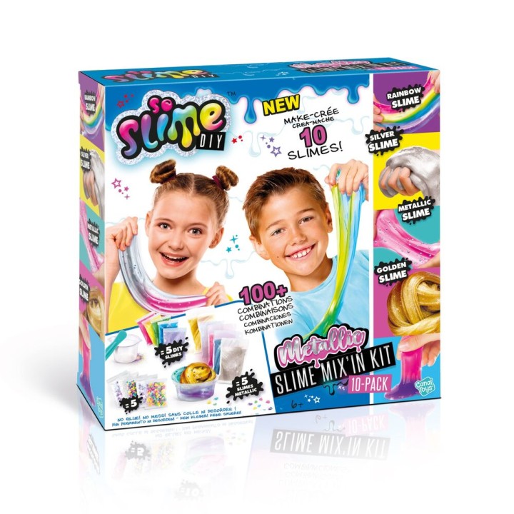 Set 10 botes mezclables Slime Diy