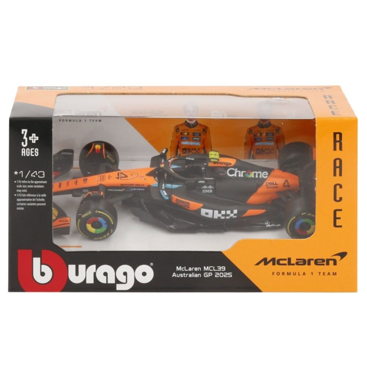 Coche McLaren MCL 39 metal