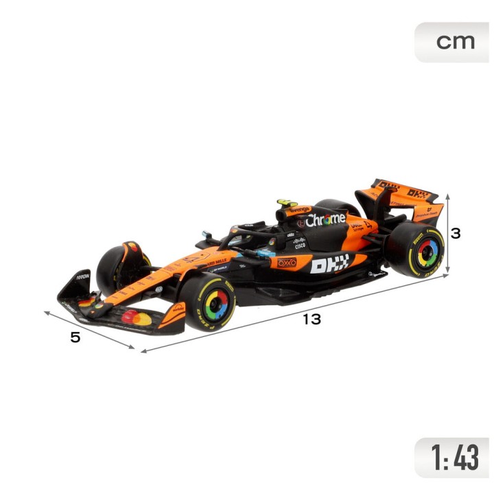 Coche McLaren MCL 39 metal