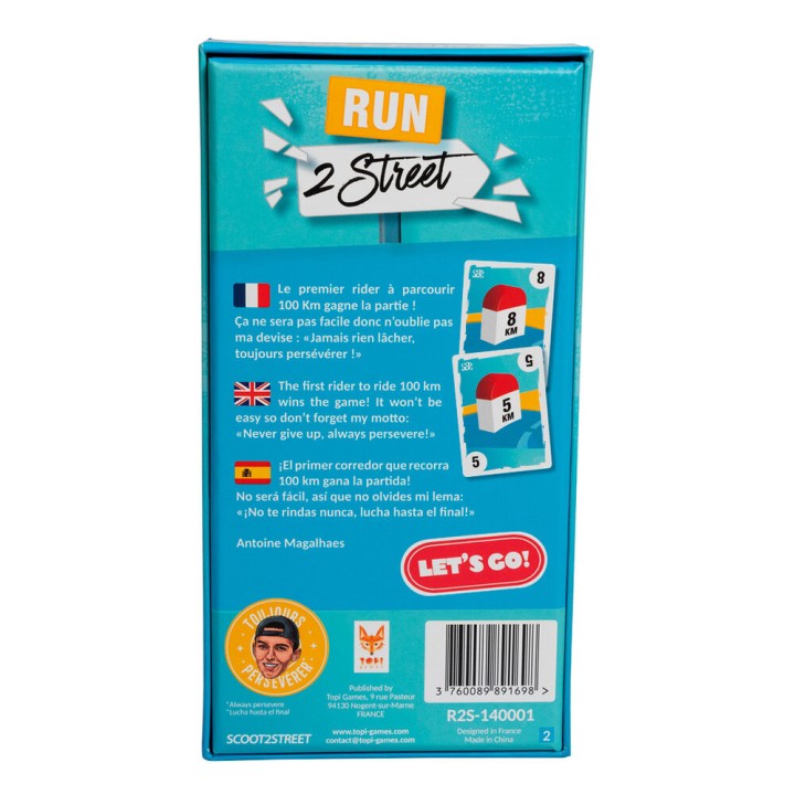 Juego de cartas Run 2 Street