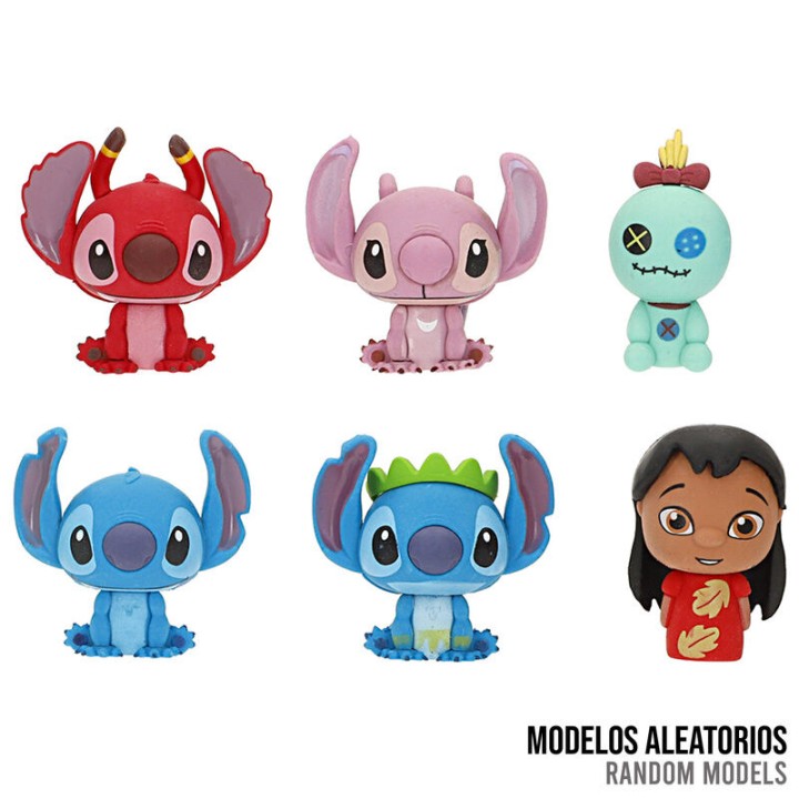 Capsula Puzzle 3D Goma Borrar Palz Stitch Disney surtido