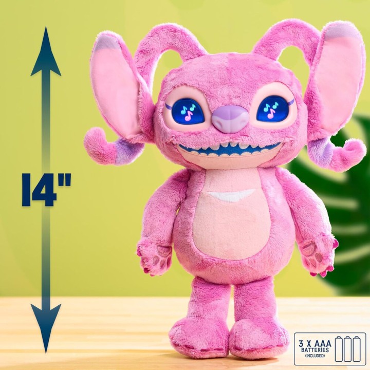 Peluche interactivo Angel Stitch Disney