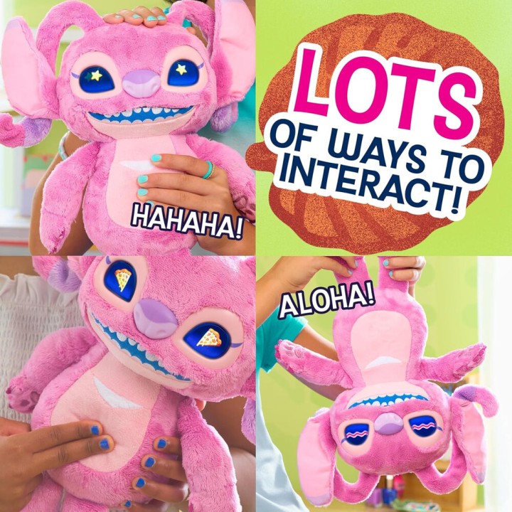 Peluche interactivo Angel Stitch Disney