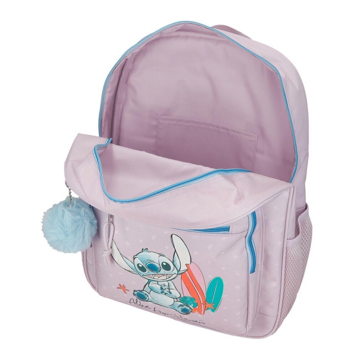 Mochila From Hawaii Stitch Disney 38cm adaptable