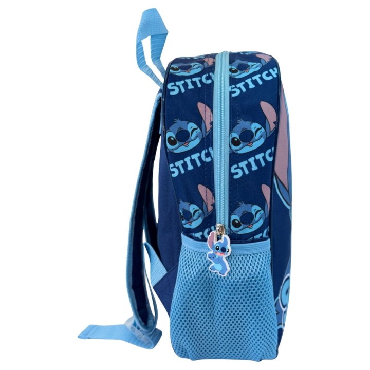 Mochila Abstract Stitch Disney 30cm