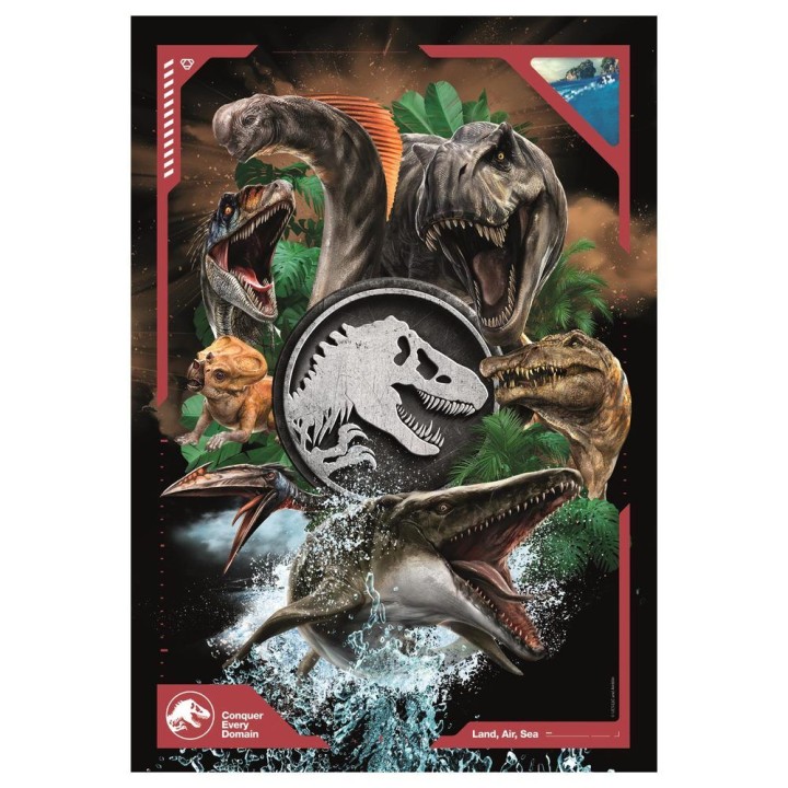 Puzzle super Jurassic World 180pzs