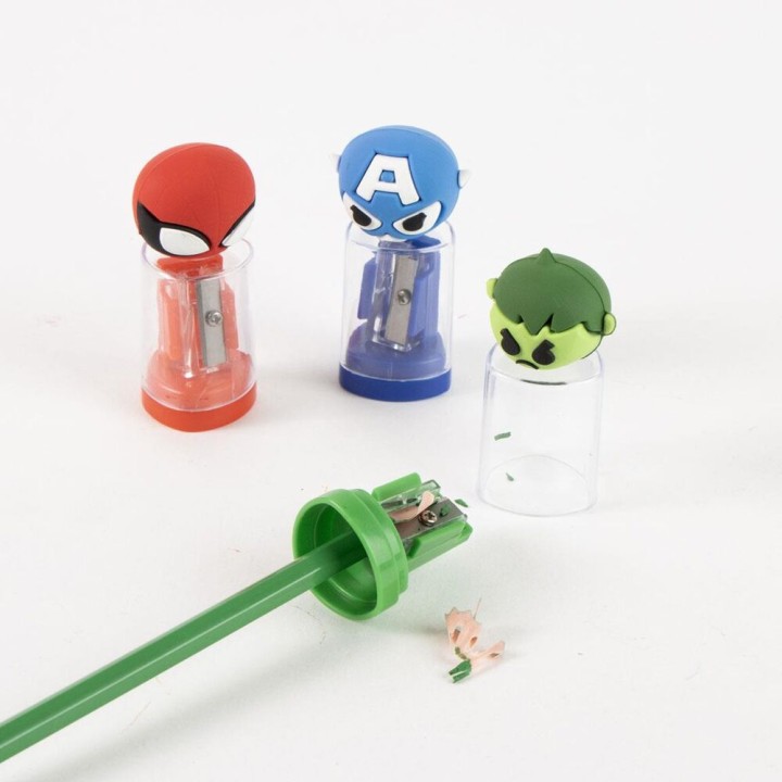 Sacapuntas contenedor Vengadores Avengers Marvel surtido
