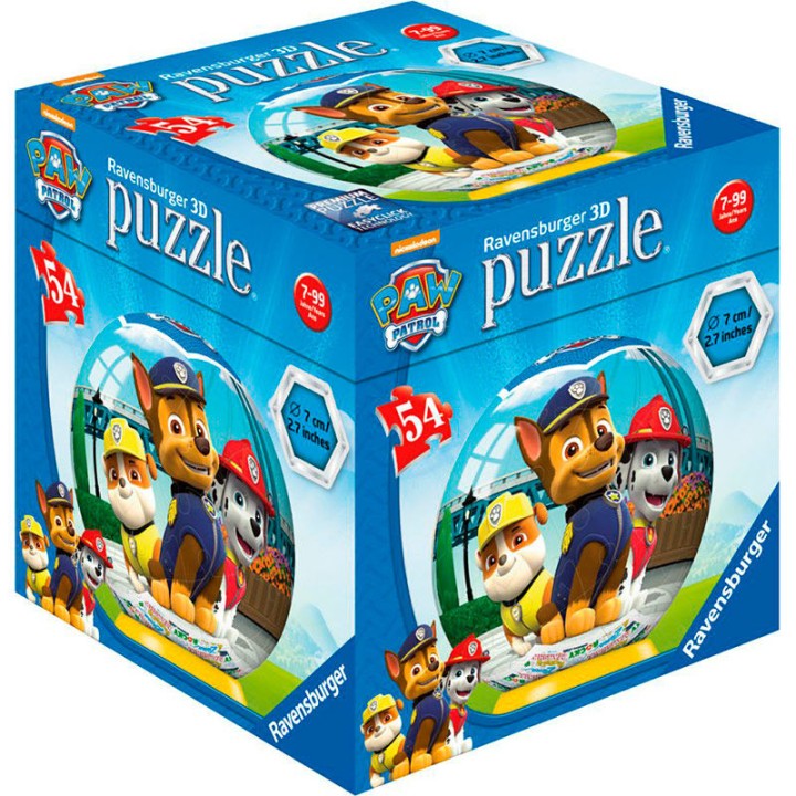 Puzzle 3D Patrulla Canina surtido 54pz
