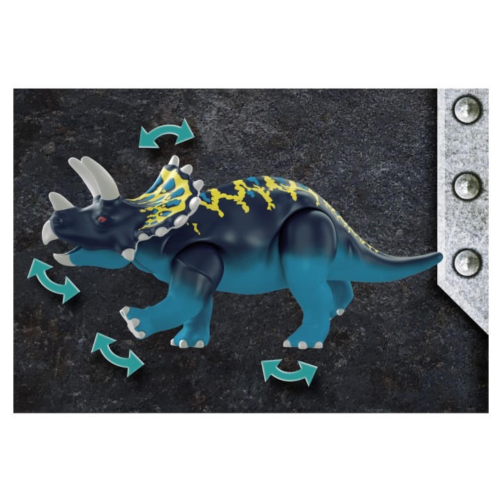 Playmobil Triceratops: Battle for the Legendary Stones