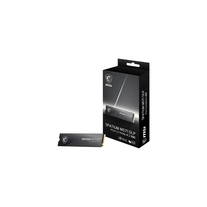 MSI SPATIUM M571 DLP PCIe 5.0 NVMe M.2 2TB PCI Express 5.0 3D NAND
