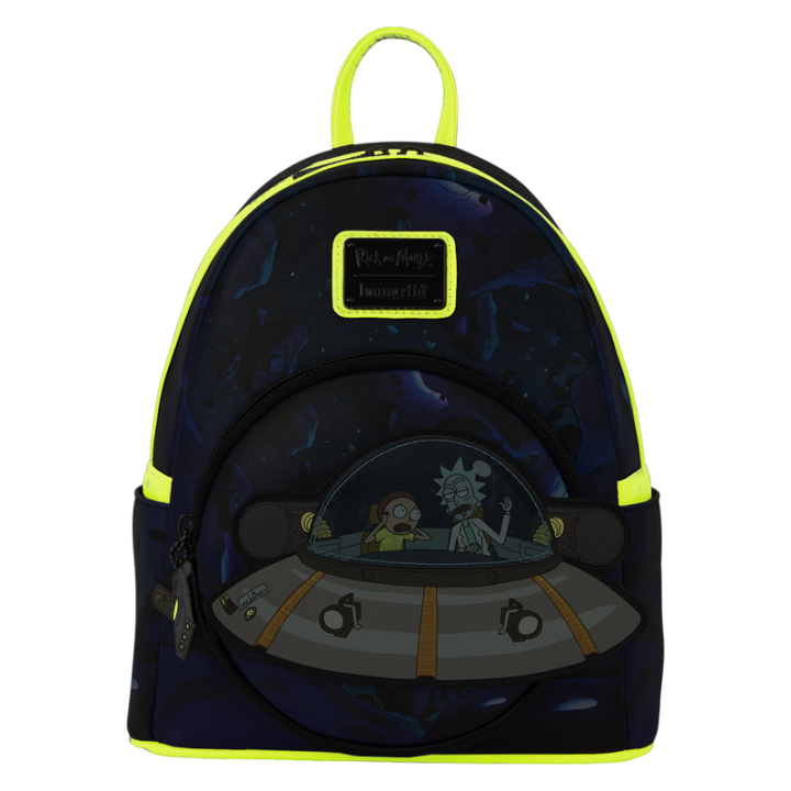 Mochila Cartoon Network Rick and Morty Space Cruiser Loungefly 26cm