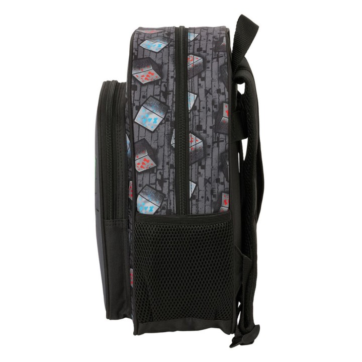 Mochila Graffiti Minecraft 34cm adaptable