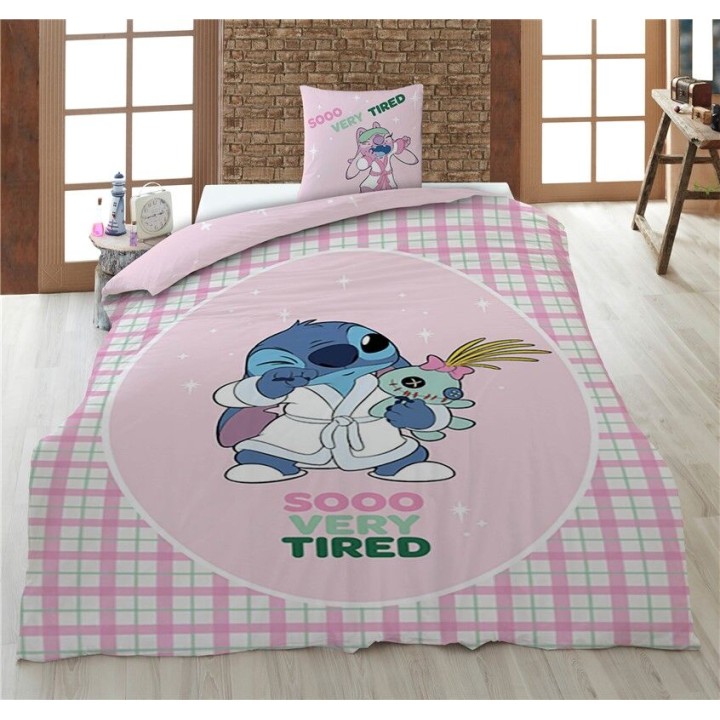 Funda nordica Stitch Disney cama 90cm policotton