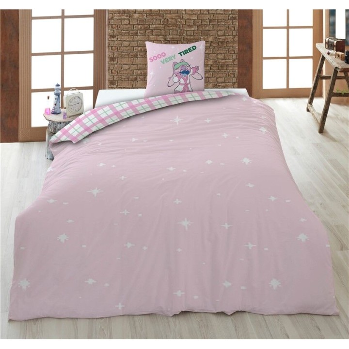 Funda nordica Stitch Disney cama 90cm policotton