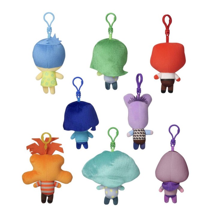 Llavero peluche Del Reves Disney Pixar surtido
