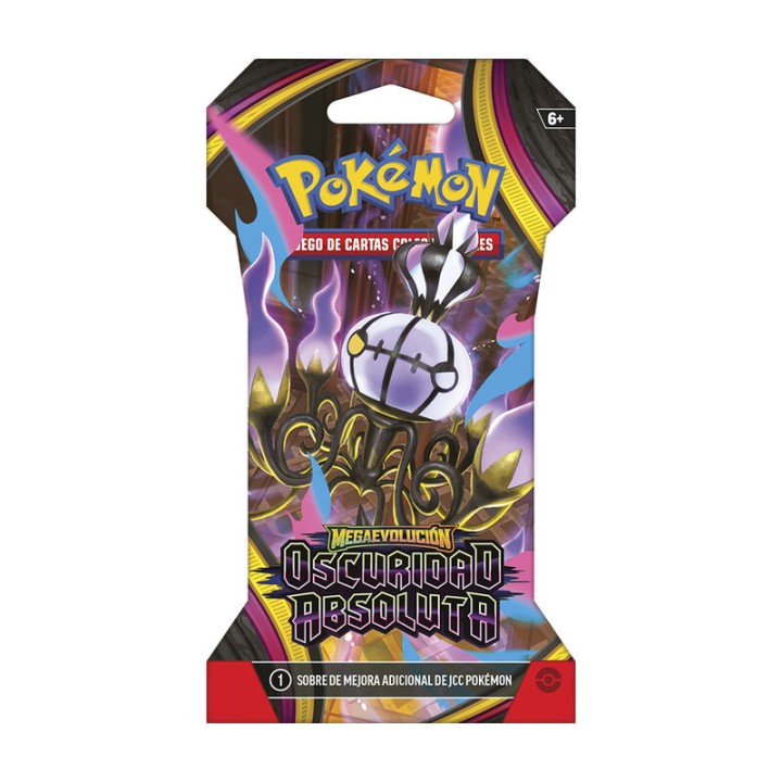 Sobre cartas Expansion Megaevolucion Oscuridad Absoluta Julio 2026 Pokemon español
