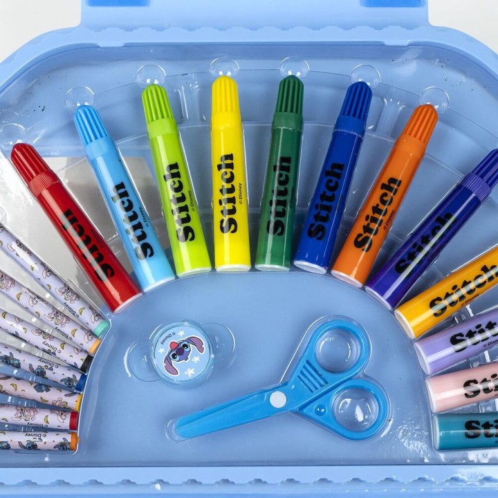 Set Papeleria Stitch Disney 50pzs