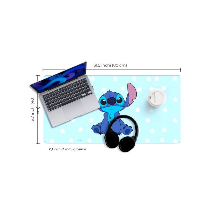 Alfombrilla gaming Stitch Disney