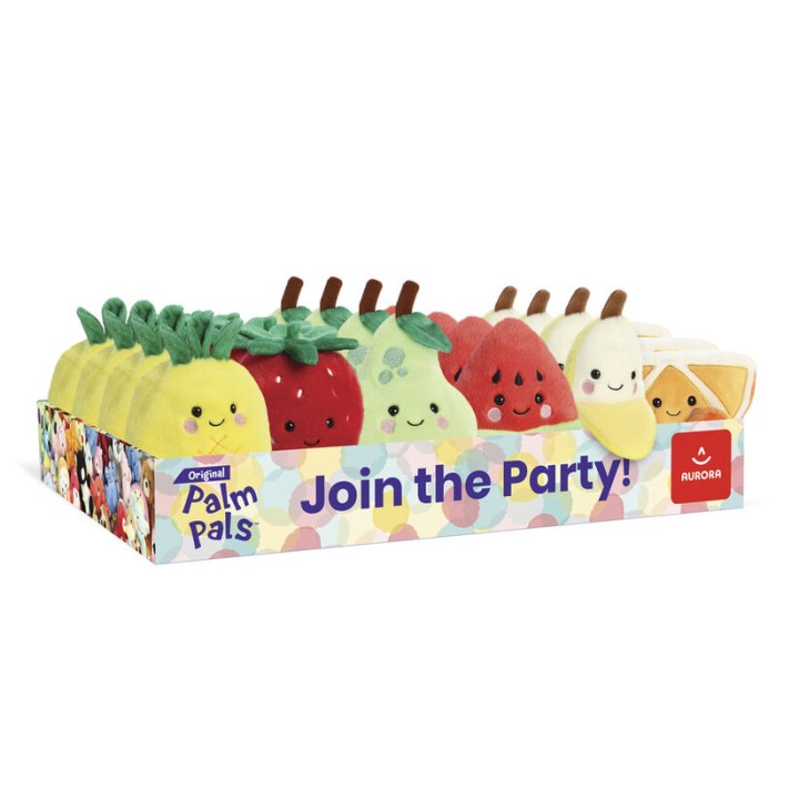 Peluche Frutas Palm Pals 13cm surtido
