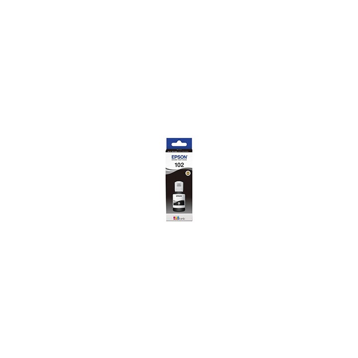 Botella de Tinta Epson 102 Negro 127ml (C13T03R140)