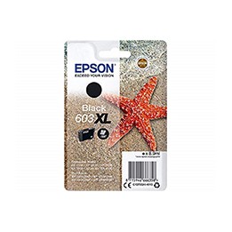 Tinta Epson 603XL Negro 8.9ml 500 pág (C13T03A14010)
