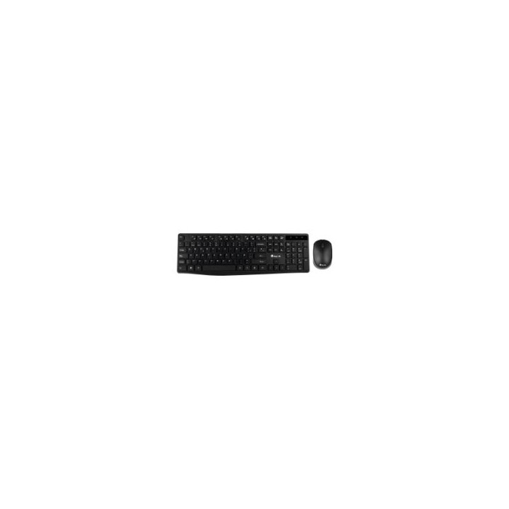 T+Ratón NGS Multimedia RF 1000dpi Negro (ALLUREKIT)