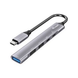 Hub EQUIP USB-C a 2xUSB 2.0 1xUSB-A 2xUSB-C (EQ128962)