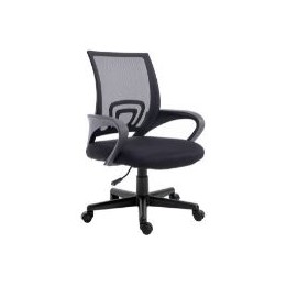 Silla Oficina EQUIP Malla Ergonómica Negra (EQ651003)