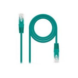 Nanocable RJ45 Cat.6 25cm Verde (10.20.0400-L25-GR)
