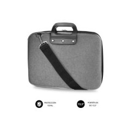 Maletín SUBBLIM Oxford 13.3" EVA Gris (SUB-LB-EVA0015)
